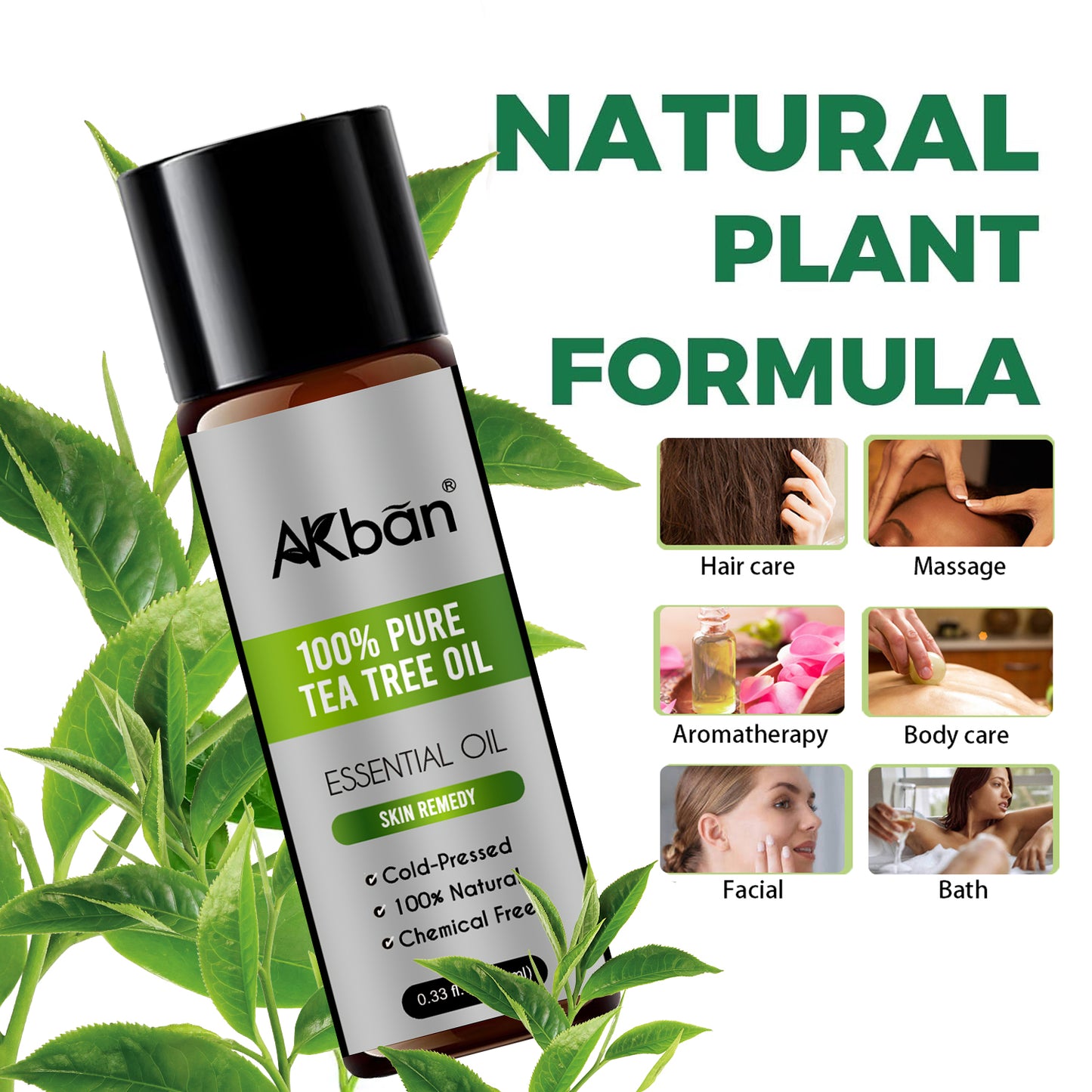 Tea Tree Essential Oil -100% Pure Natural Tea Tree Oil High-Quality Essential Oil