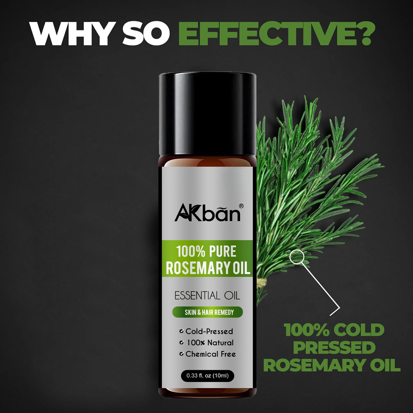 Rosemary Essential Oil -100% Pure Natural Rosemary Oil