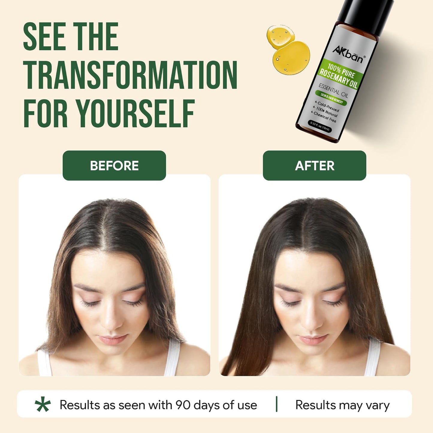 Rosemary Essential Oil -100% Pure Natural Rosemary Oil