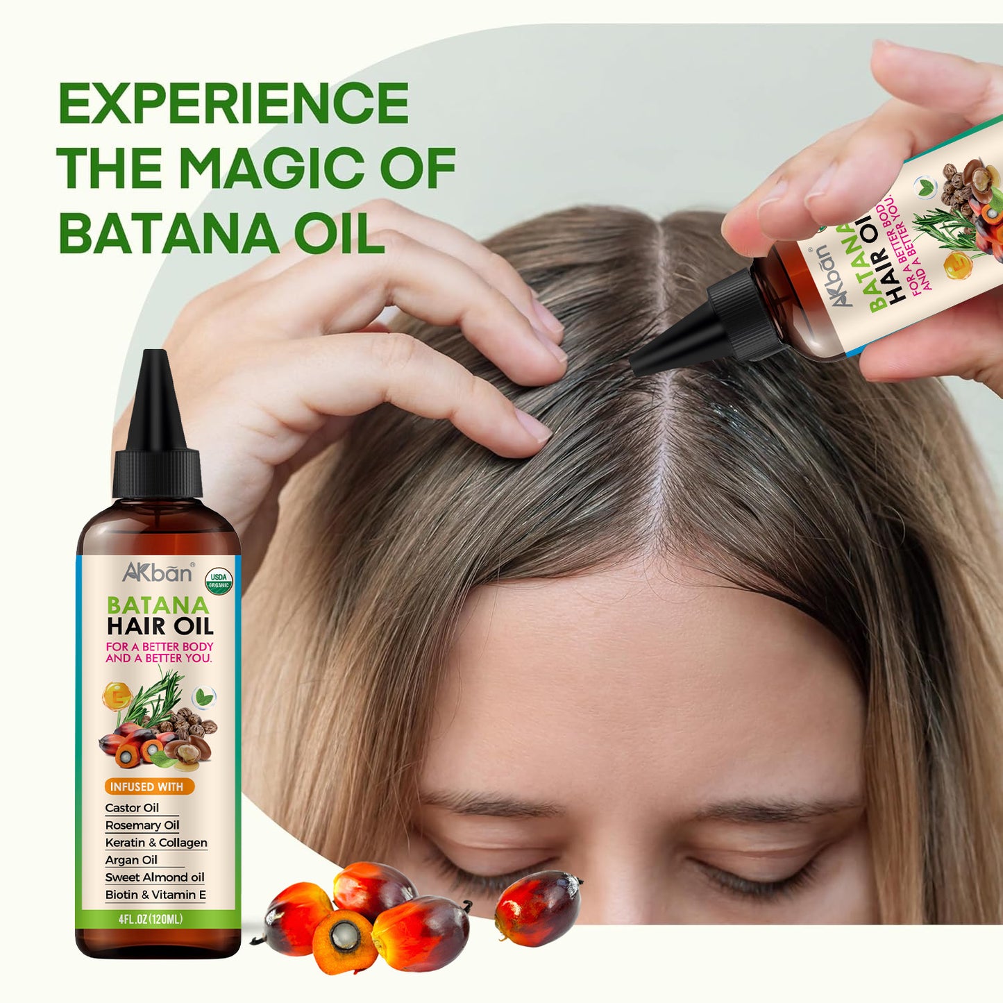 100% Natural Batana composite Hair Oil