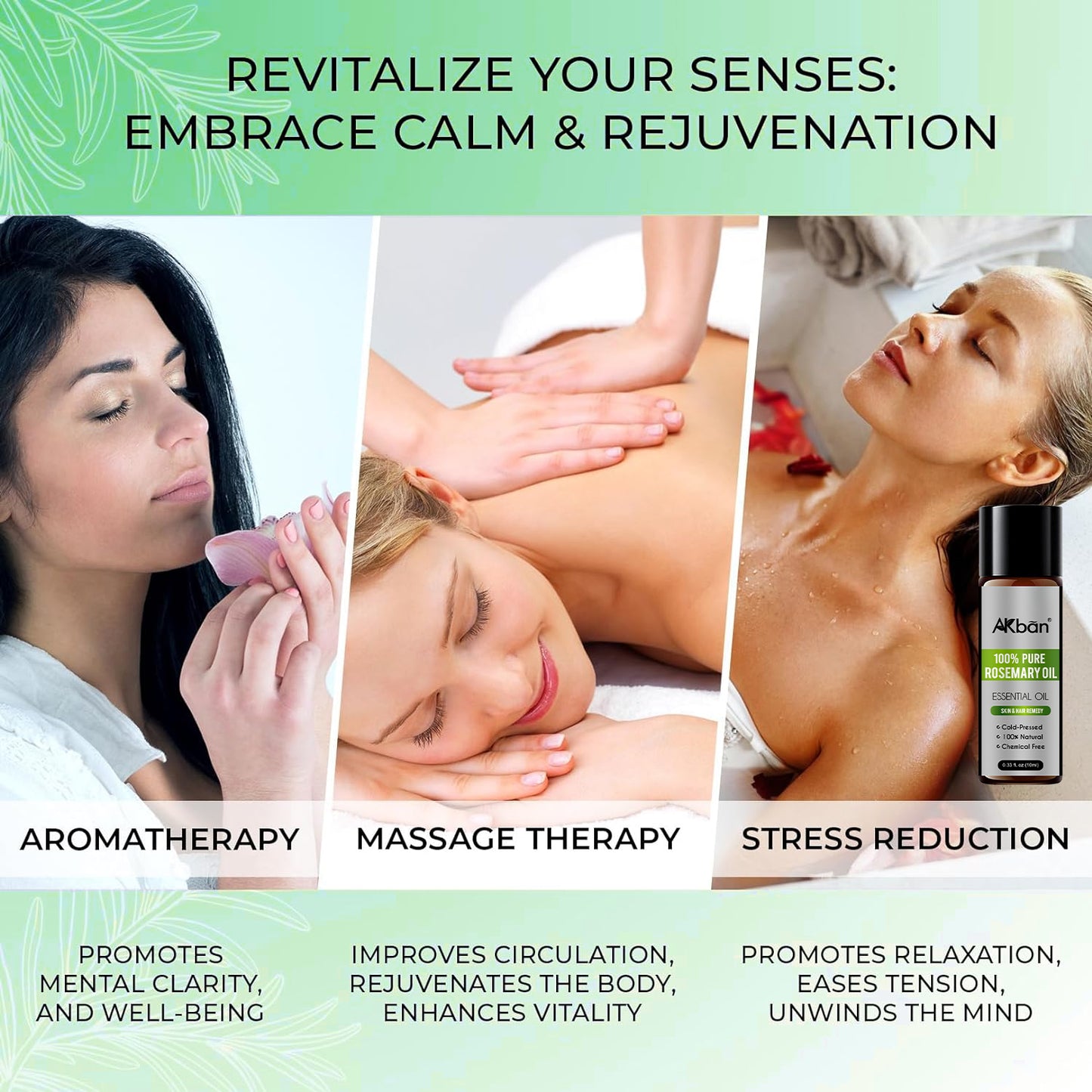 Rosemary Essential Oil -100% Pure Natural Rosemary Oil