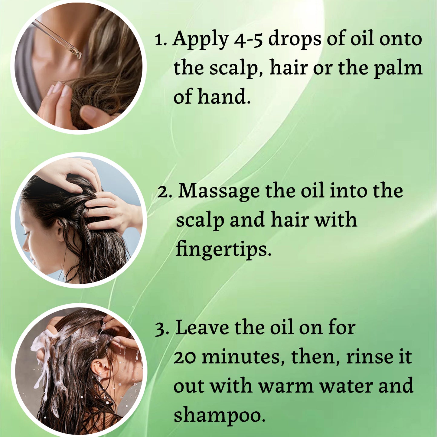 100% Pure &Natural Rosemary& Maca & Batana Oil - 1 fl oz + 1 fl oz