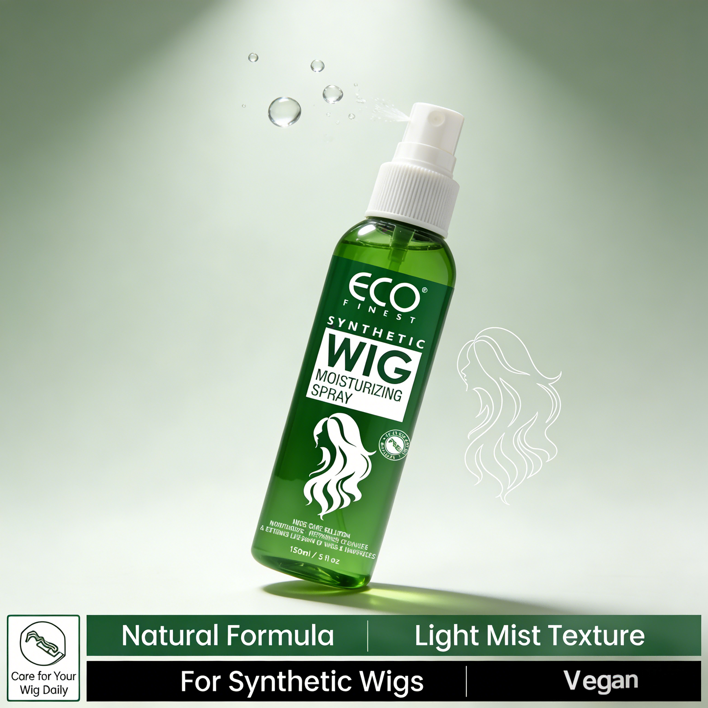 150ml ECO FINEST Synthetic Wig Moisturizing Spray