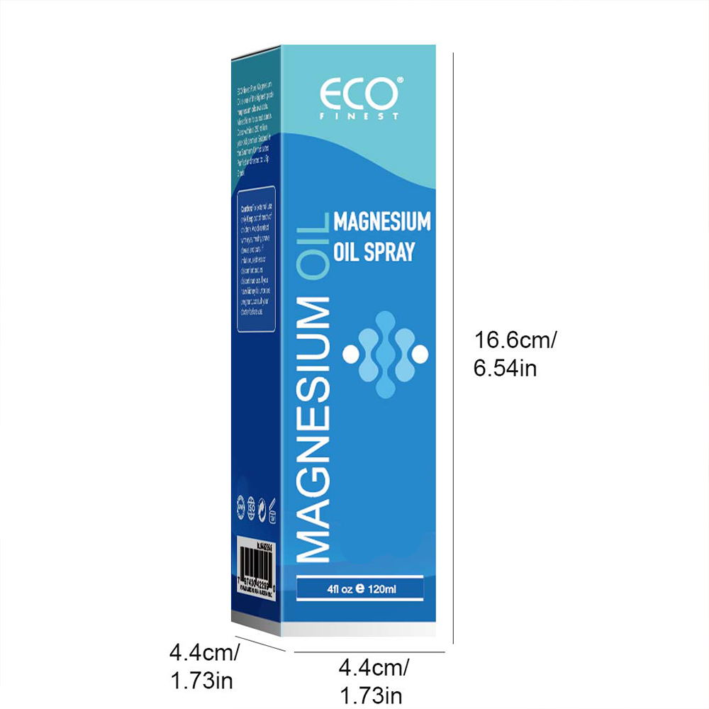 2 x 120ml ECO FINEST Magnesium Oil Spray Twin Pack