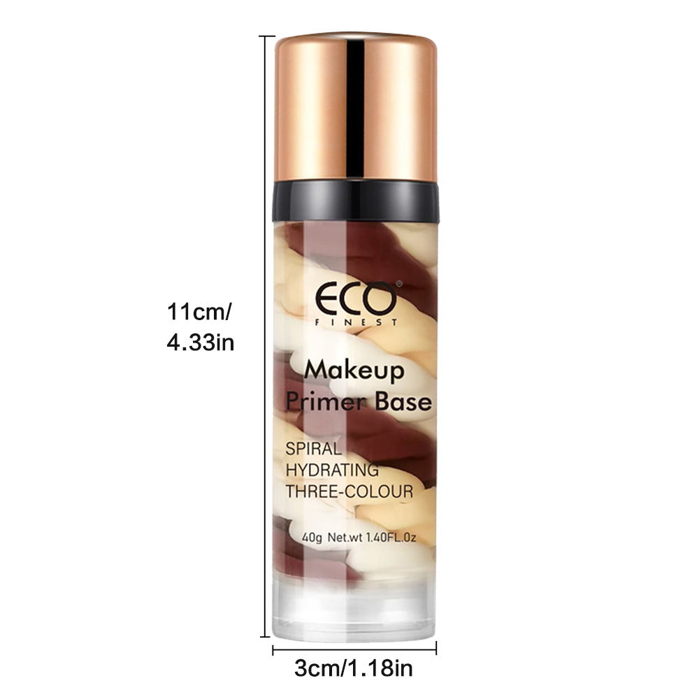 2 x 40g | ECO Finest Spiral Hydrating Three-Color Primer