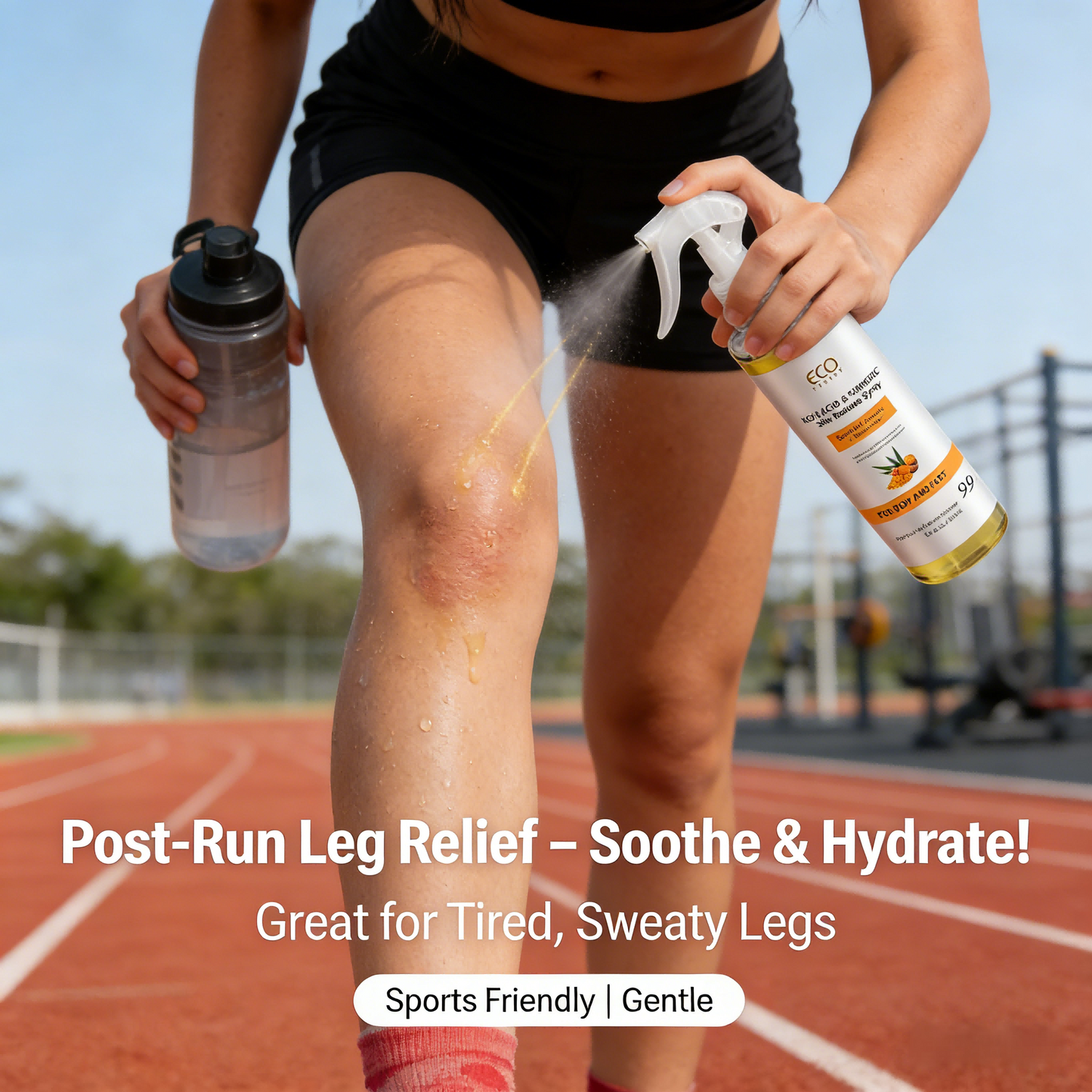 100ml Kojic Acid & Turmeric Skin Radiance Spray – Brighten, Hydrate & Glow for Body & Feet