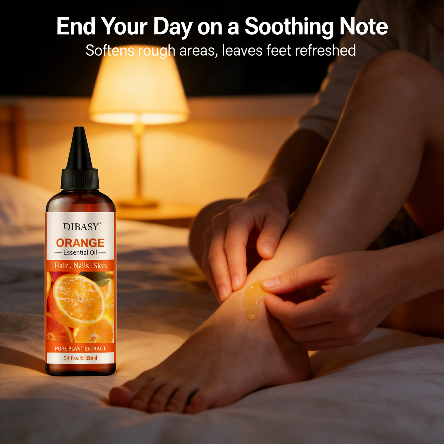 100ml Sweet Orange Essential Oil | DIBA SY® Orange Blossom Botanical Extract – Triple Care for Hair, Skin & Nails