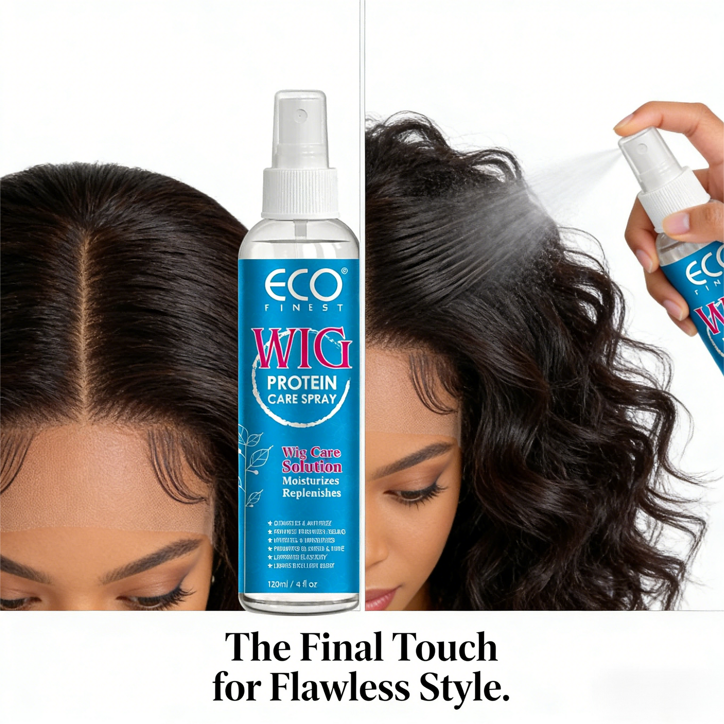 120ml Pro-Grade Wig Care Spray | Hydrate & Replenish