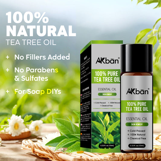 Tea Tree Essential Oil -100% Pure Natural Tea Tree Oil High-Quality Essential Oil