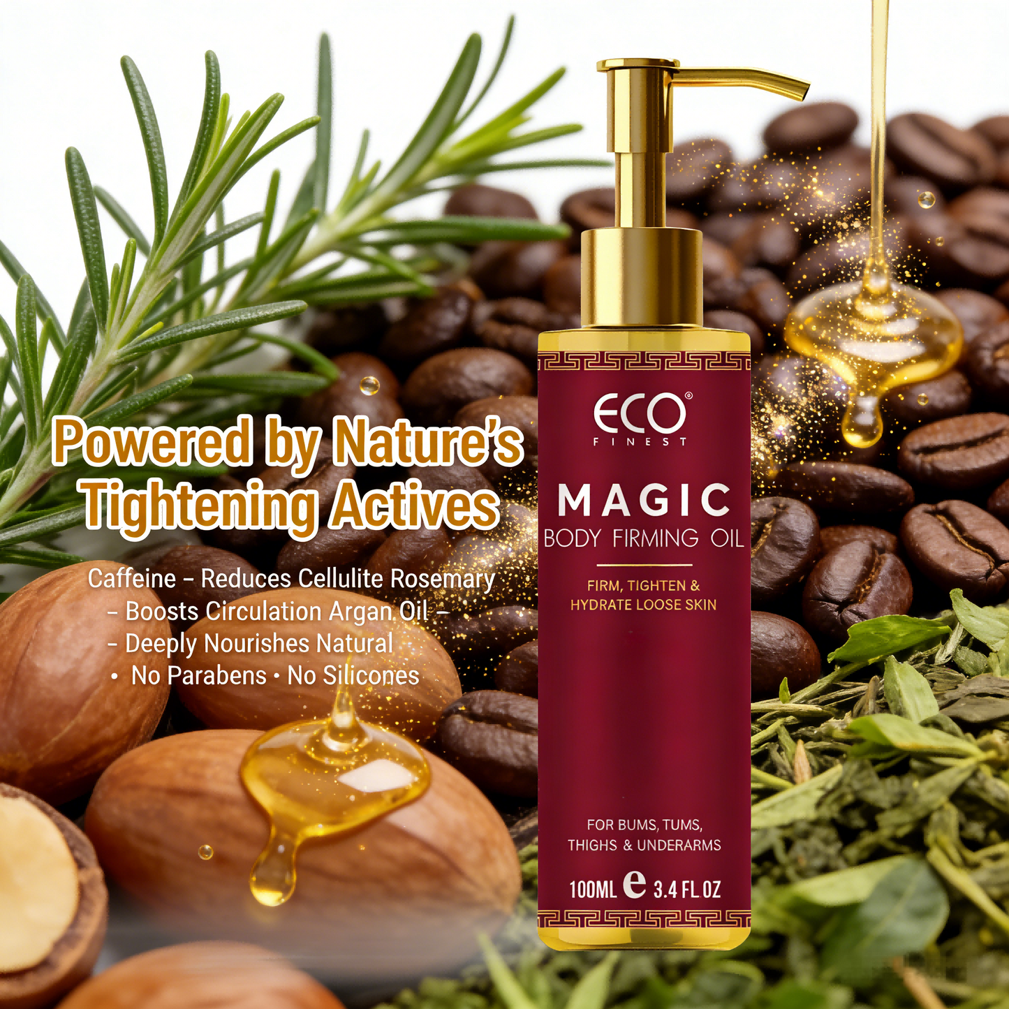 100ml ECO FINEST Magic Body Firming Oil