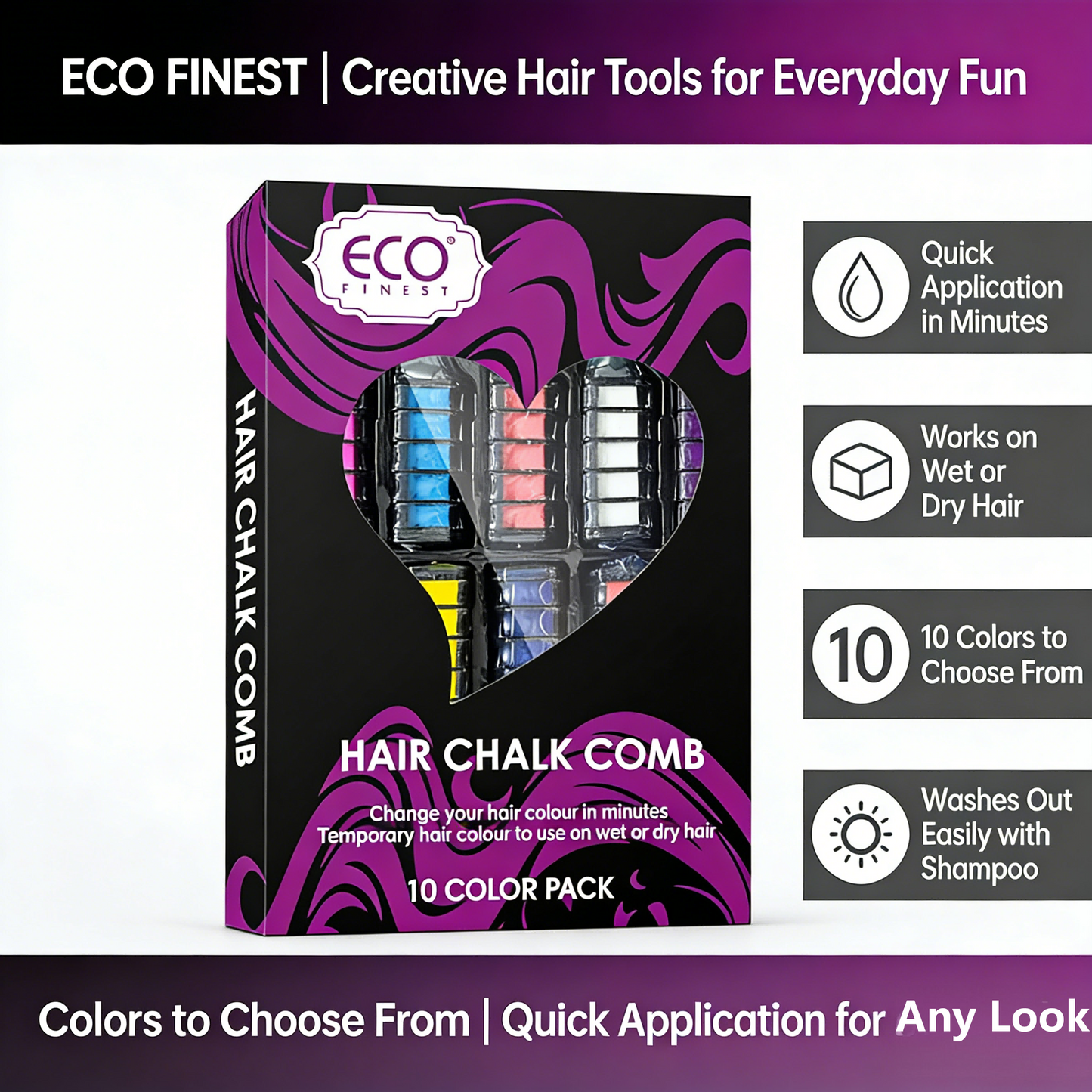 ECO Finest Instant Hair Color Comb