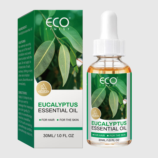 30ml Eucalyptus Essential Oil – Pure, Natural, Therapeutic Grade for Hair, Skin & Aromatherapy
