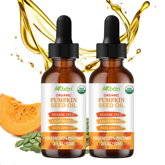 100% Pure & Natural Organic Pumpkin Seed Oil - 2 fl oz + 2 fl oz