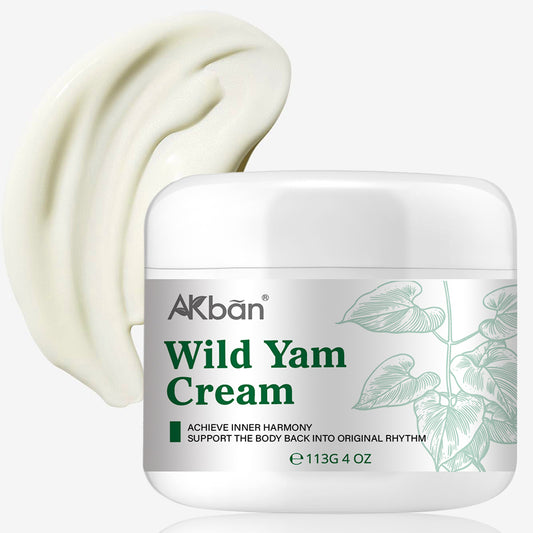Natural Organic Wild Yam Cream, Topical, Suitable for All Skin Types