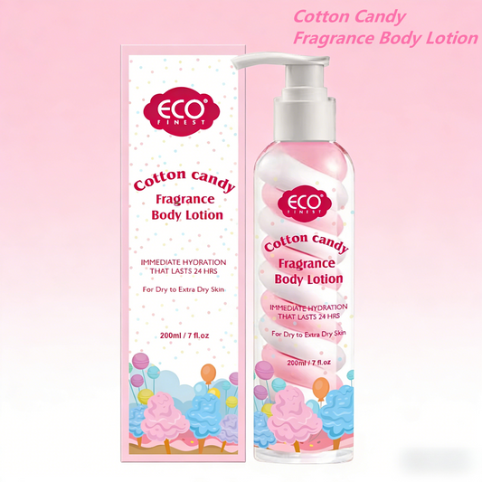200ml ECO FINEST Cotton Candy Fragrance Body Lotion