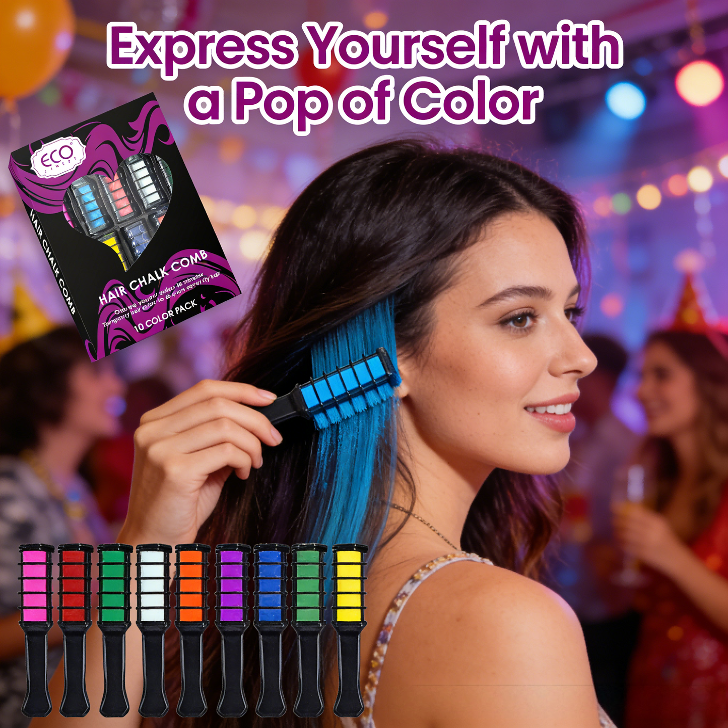 ECO Finest Instant Hair Color Comb