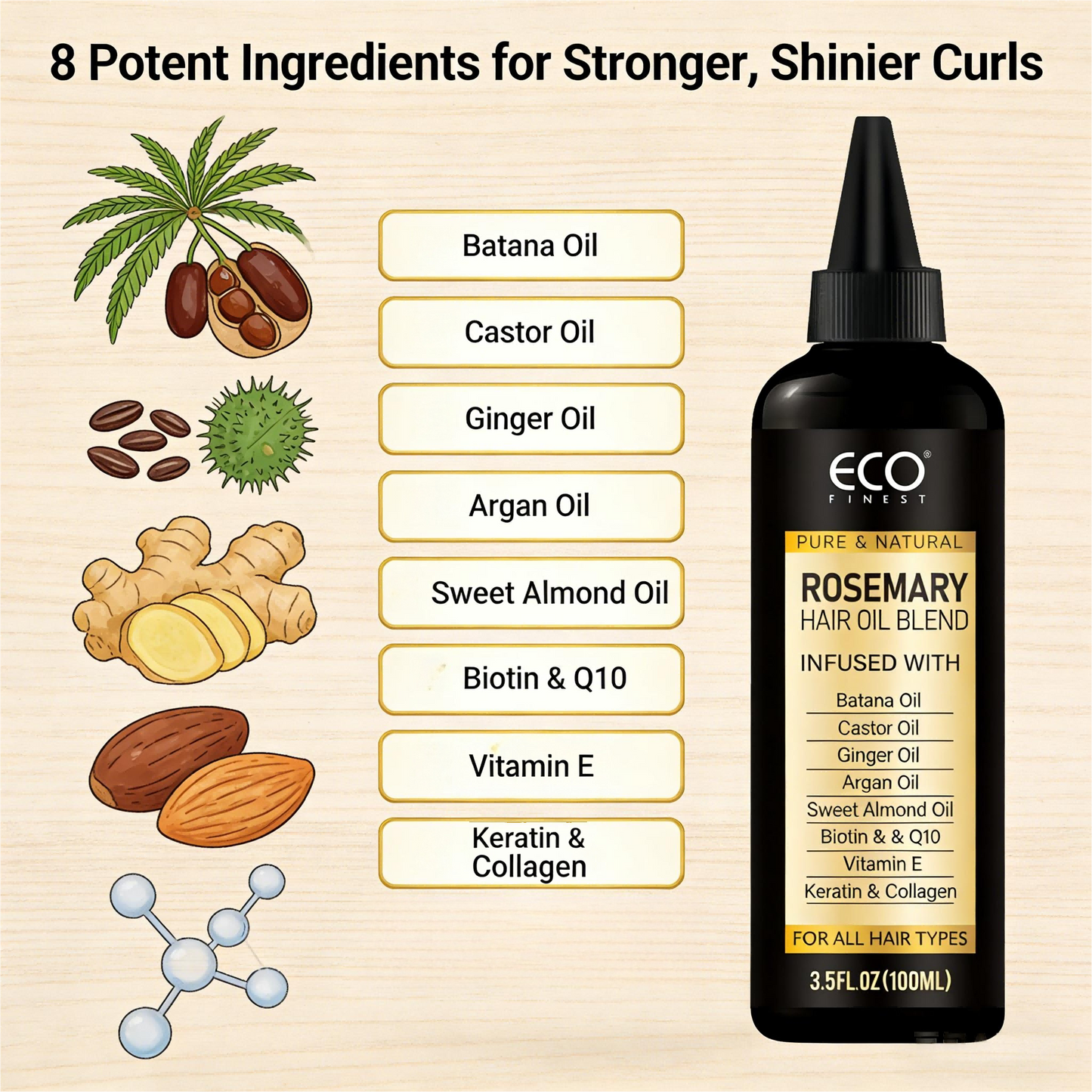 ECO Botanical Revival Multi-Care Hair Elixir