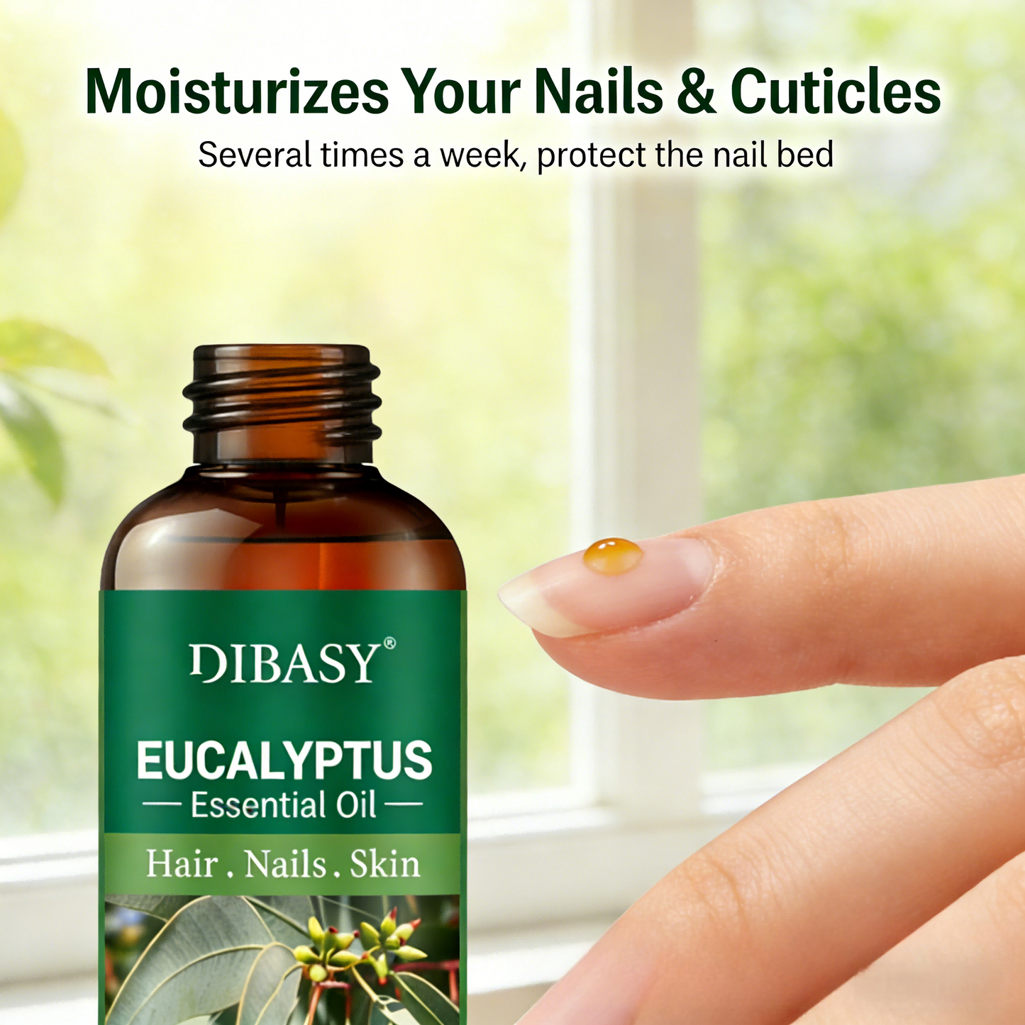 100ml Eucalyptus Essential Oil – Pure, Natural & Therapeutic Grade for Hair, Skin, Aromatherapy & Diffuser Use