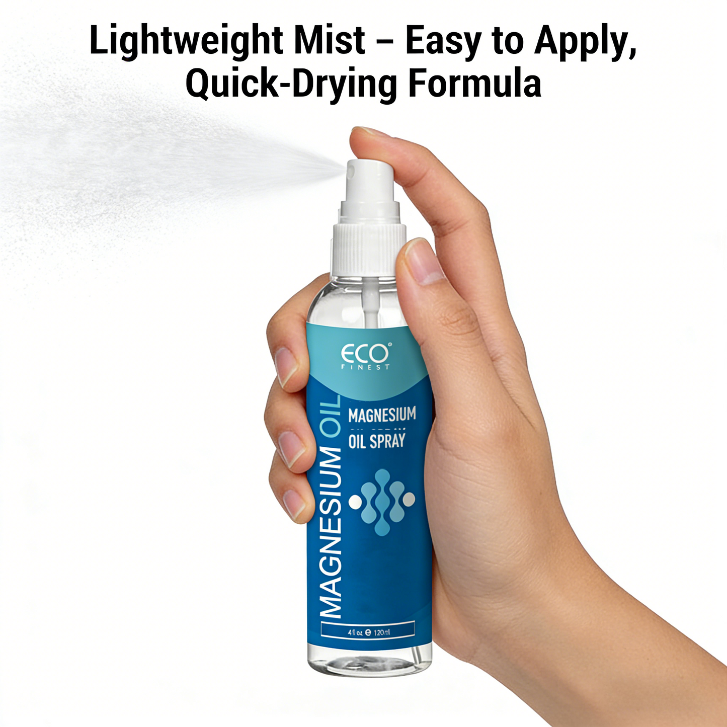 120ml x 2 Magnesium Oil Wellness Kit – Spray & Lotion Duo for Muscle Comfort and Daily Relaxation