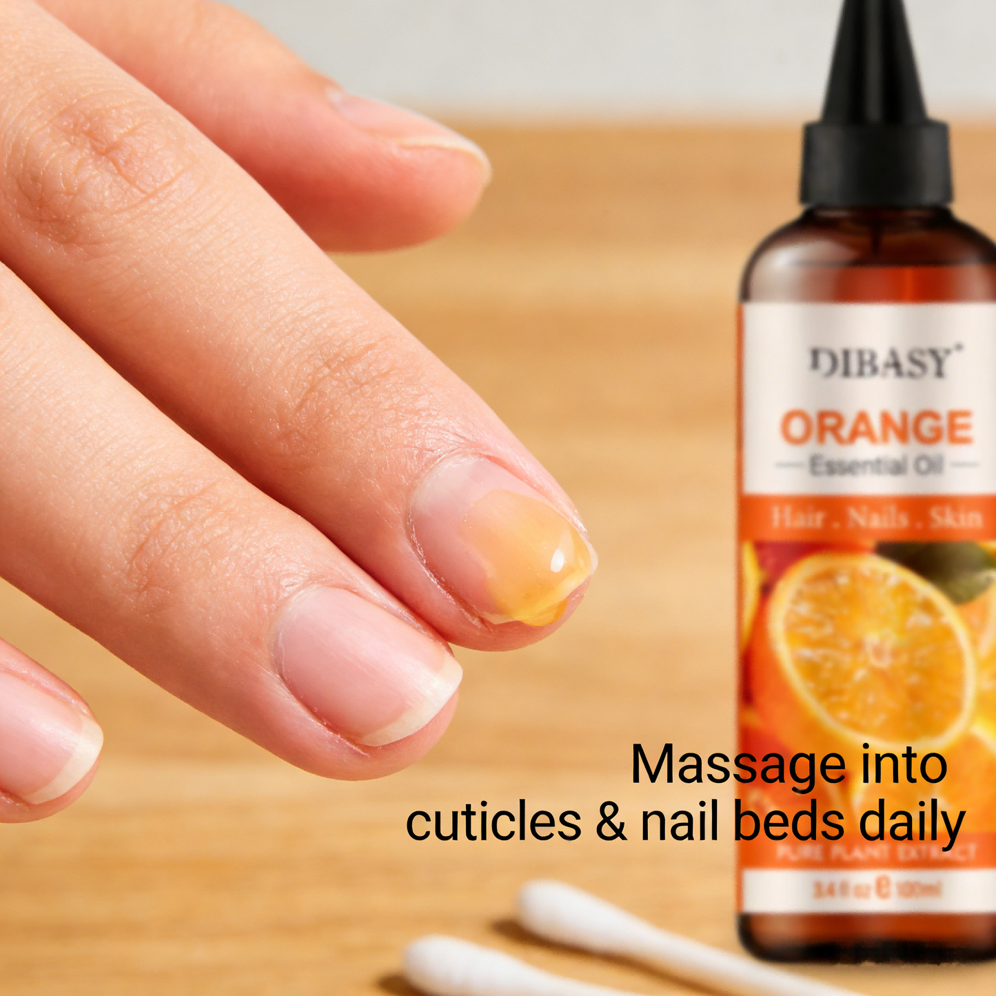 100ml Sweet Orange Essential Oil | DIBA SY® Orange Blossom Botanical Extract – Triple Care for Hair, Skin & Nails