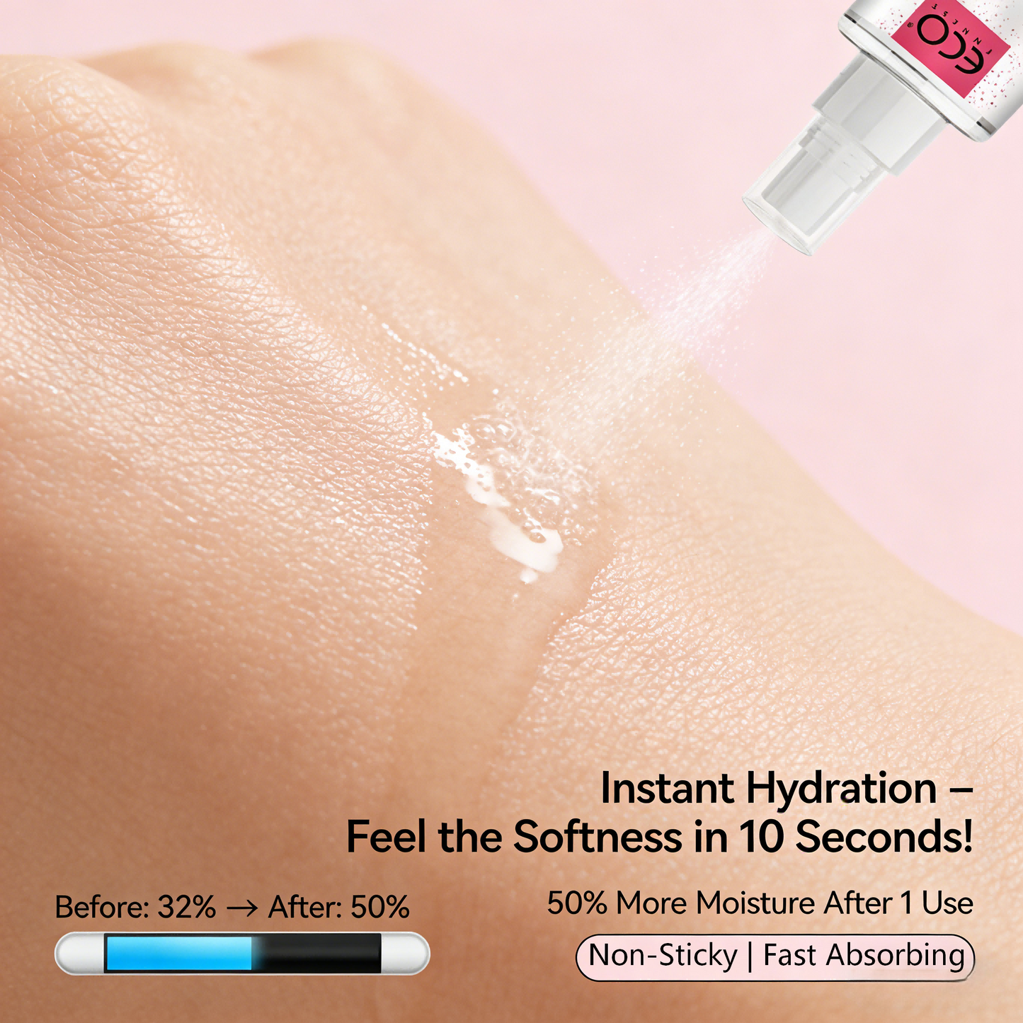 100ml PH12 Negative Ion Soothing Toner – Gentle, Hydrating Facial Toner for All Skin Types