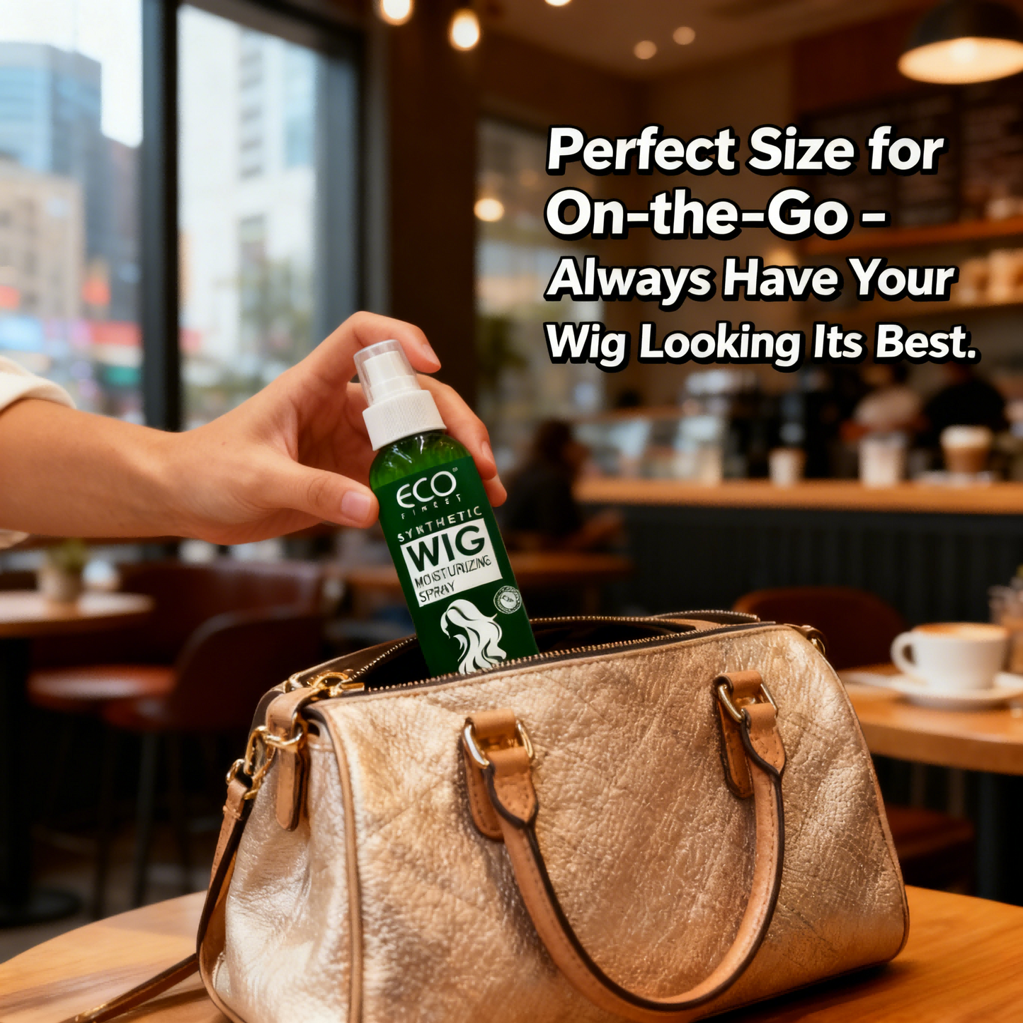 2 x 150ml ECO FINEST Synthetic Wig Moisturizing Spray Duo Pack