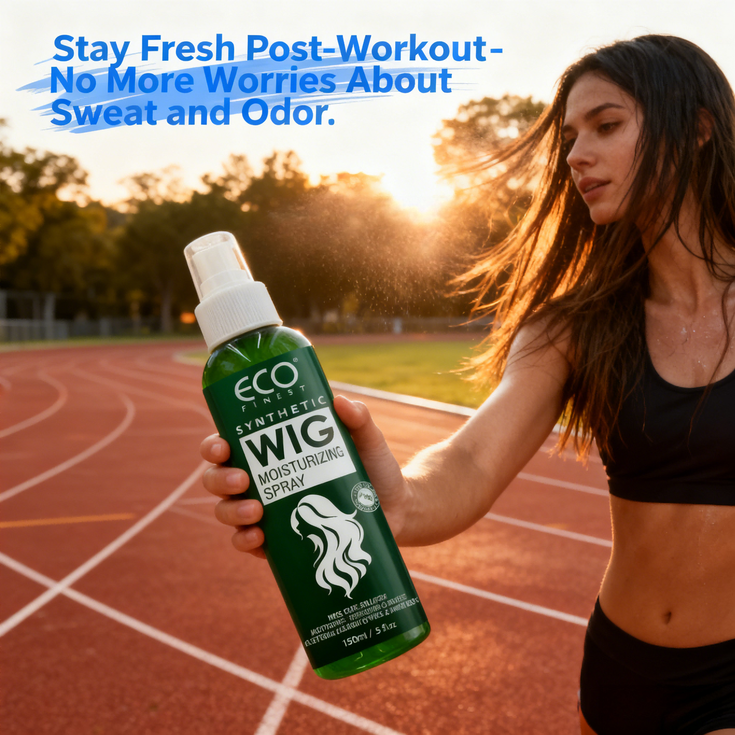 2 x 150ml ECO FINEST Synthetic Wig Moisturizing Spray Duo Pack