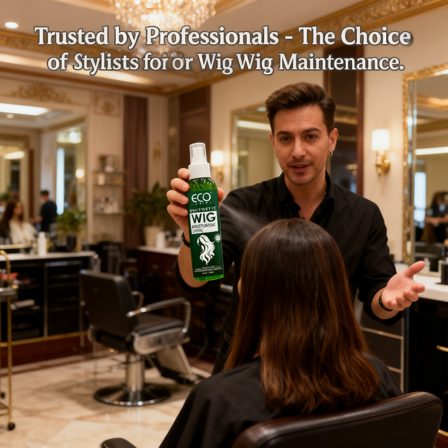 2 x 150ml ECO FINEST Synthetic Wig Moisturizing Spray Duo Pack